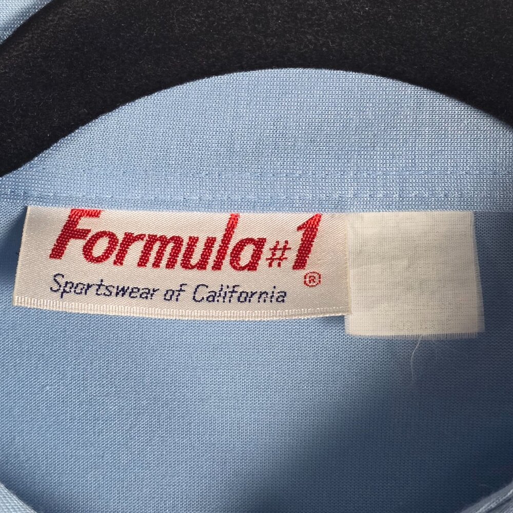 Vintage Formula 1 Sportswear California Lance Mens XL Short Sleeve Polo Shirt - Picture 3 of 8